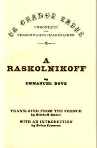 A Raskolnikoff cover