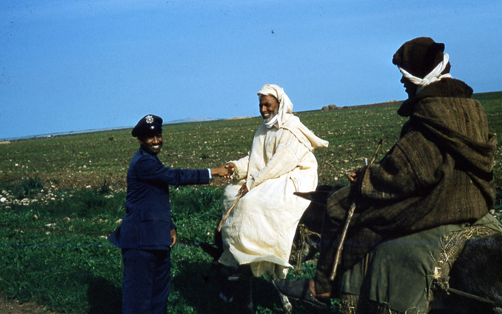 Captain Murray in Morocco (late 1950s).