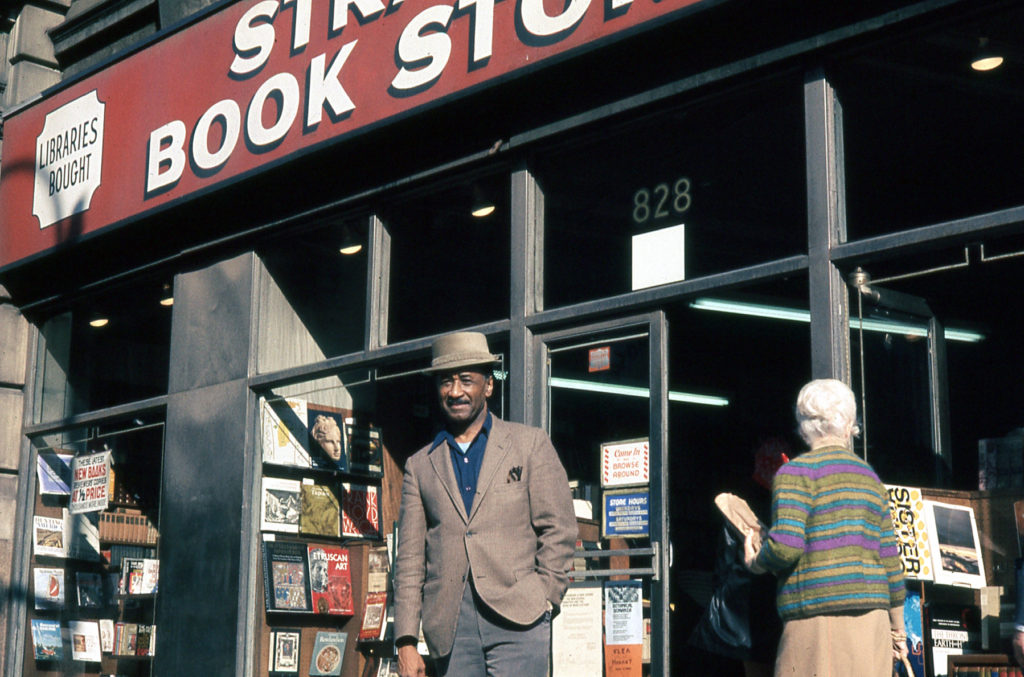 Murray outside of the Strand 
