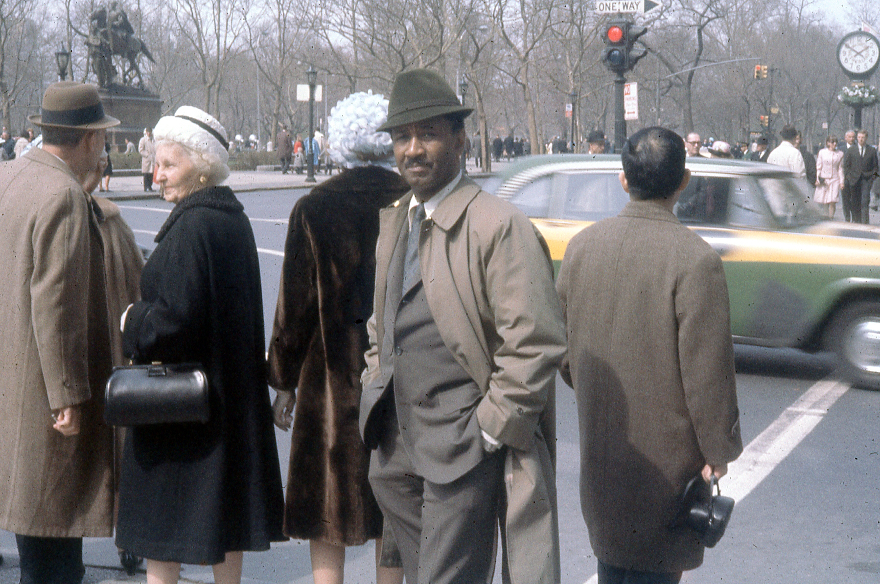 Murray at 59th St. and 5th Avenue, New York, 1960s. © The Albert Murray Trust.