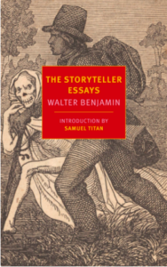 the storyteller essays walter benjamin cover